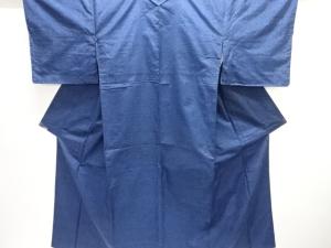 花に幾何学模様織り出し西陣お召し着物アンサンブル